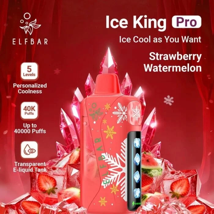 Elfbar Ice King Pro 40k Puffs 30K New Hot Selling Raya D3 Pro Trio Ice King 30k Vape best